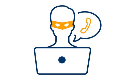 Phishing via telefoon Phishing via telefoon