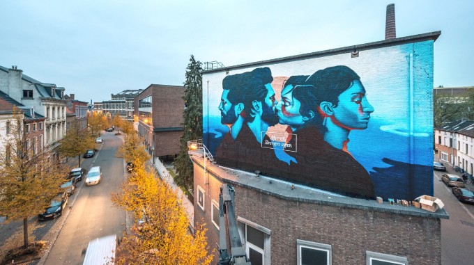 Zes kunstzinnige skins voor K'Ching Kbc, kching, street art, streetart, kunst, app, jongerenapp, jongeren, gepersonaliseerd, artiest, kunstenaar, graffiti, artist, thema, skin