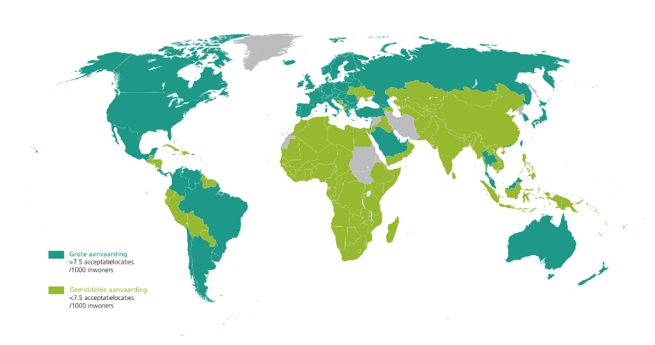 Je Mastercard Business Essential, wereldwijd aanvaard Mastercard wordt in 210 landen aanvaard, net zoals Visa.