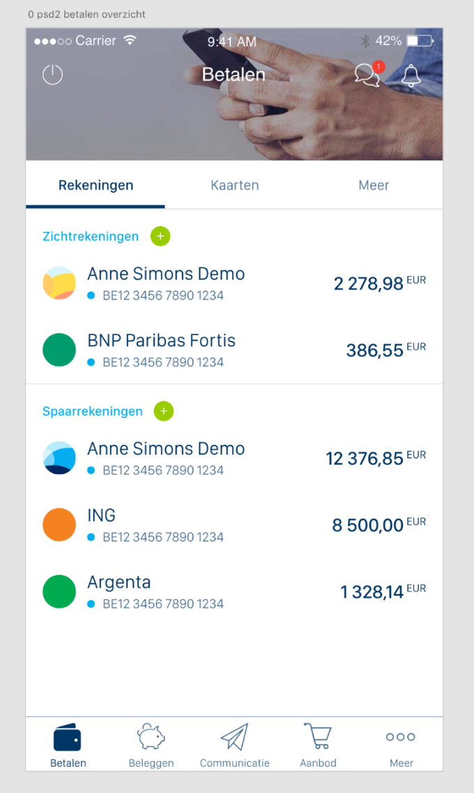 Raadpleeg Rekeningen Van Andere Banken In Kbc Mobile Kbc Bank