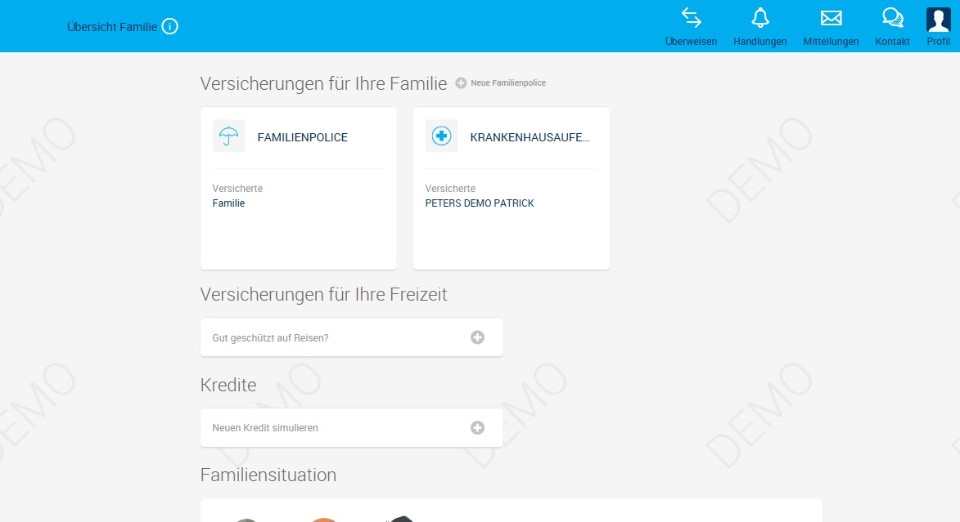 Übersicht familie