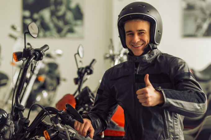 Accident insurance for motorcyclists