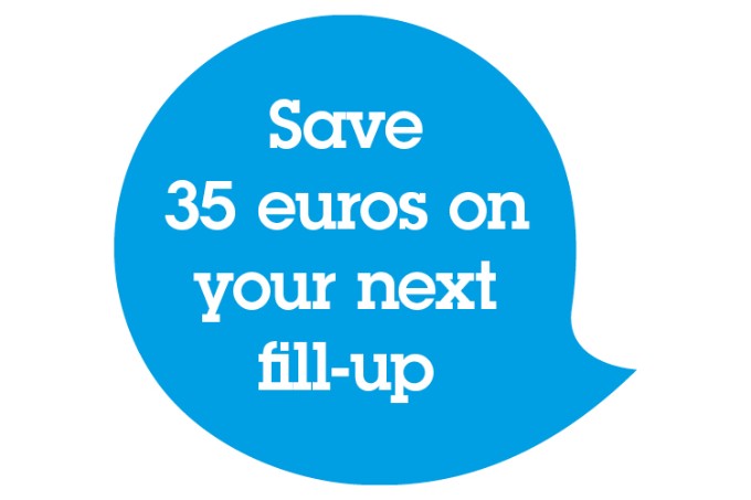 Save up to 35 euros on your next fill-up fully comprehensive insurance for your passenger car
