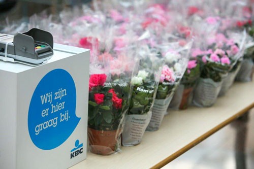 Betalen op je evenement? - KBC Bank & Verzekering